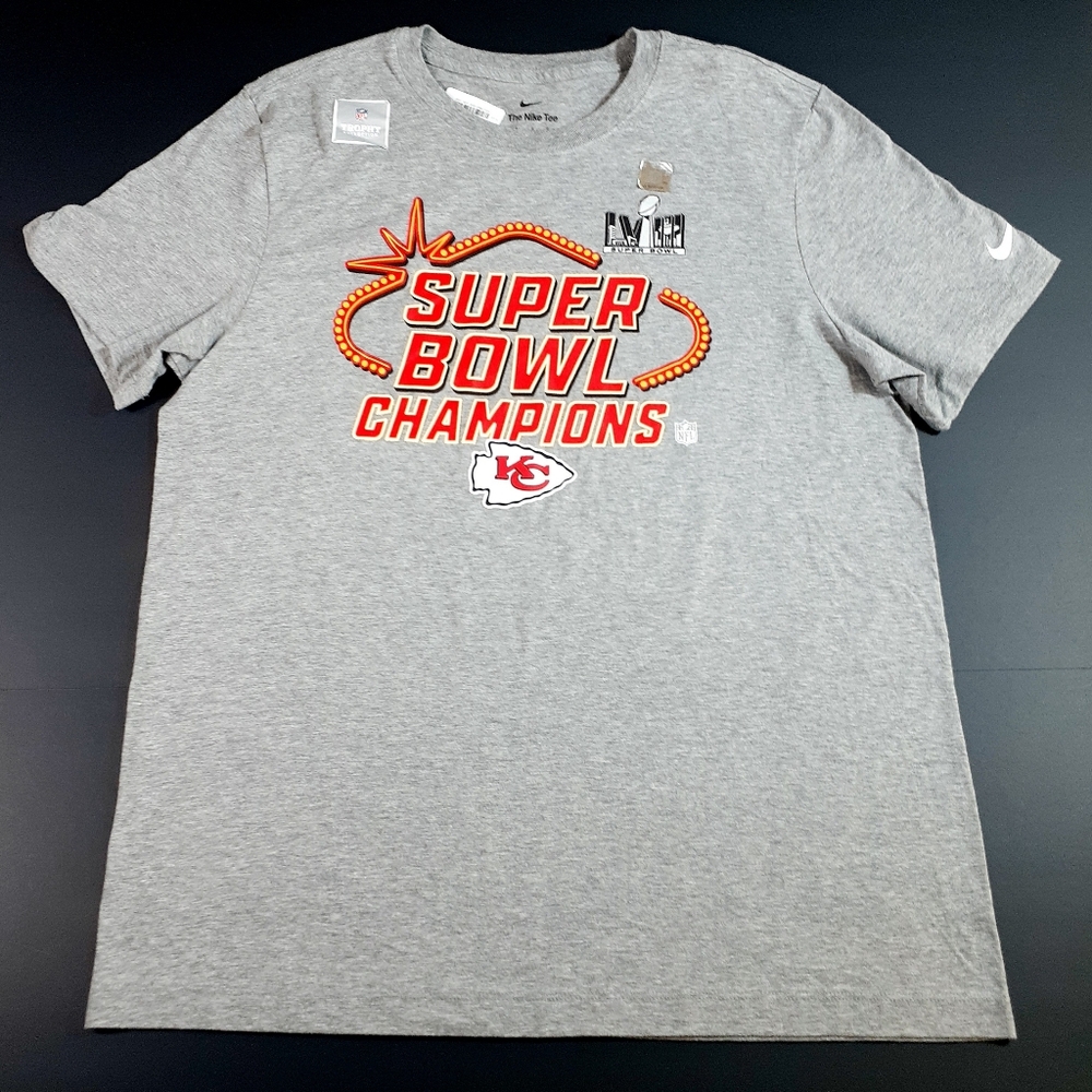 Super Bowl Champions Gray T-Shirt